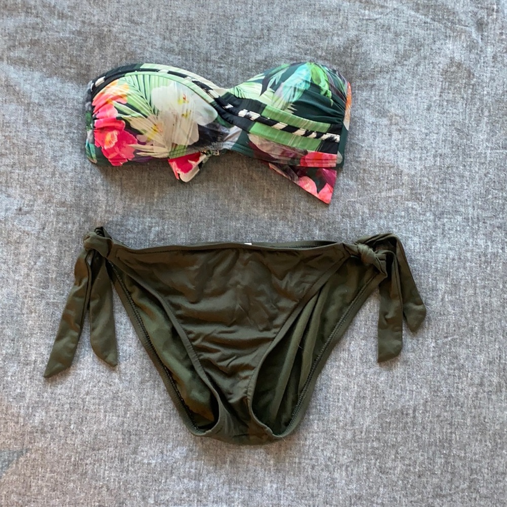 Floral la Blanca bikini set